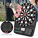 SYH&AQYE Electronic Dart Board, Automatic Scoring LCD Display Games Set, Dart Plate Games Set with 21 Dart Accessory for Family Leisure Entertainment (A)