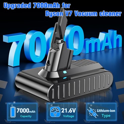 Image of Bonacell Upgrade 7000mAh Replacement for V7 21.6V Series Battery Compatible with SV11 229687 225403 V7 Motorhead /Animal /Trigger /HEPA /Car+Boat /Absolute Handheld Vacuum Cleaners