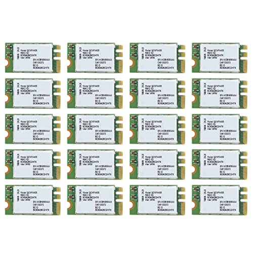 KEALBAUS 20 tarjetas adaptadoras inalámbricas para Atheros QCA9377 QCNFA435 802.11AC 2.4G/5G NGFF tarjeta WiFi Bluetooth 4.1