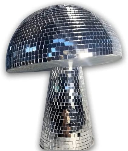 Mushroom Disco Ball for Party Mirror Disco Ball Mushroom Shape Party Lights for Table/Desk/Room/Home Art Decor