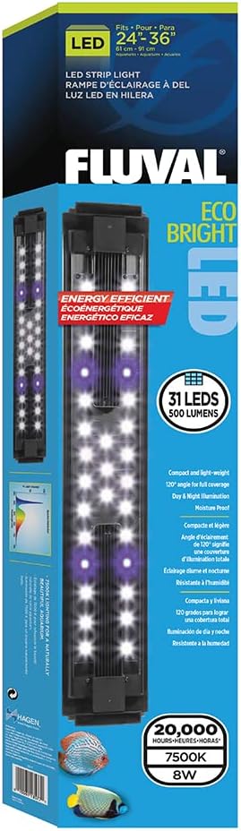 Fluval Eco Bright LED Strip Light, 24, 13577