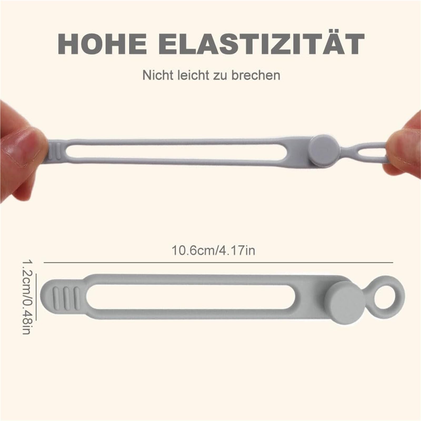 Ulepszony organizer kabli – wielokrotnego użytku silikonowe opaski kablowe, wielofunkcyjne zarządzanie kablami(30 Pc)