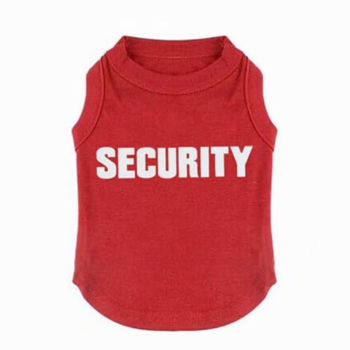 Camisa para Perro, Camisetas de Seguridad, Ropa de Verano para Cachorro sin Mangas