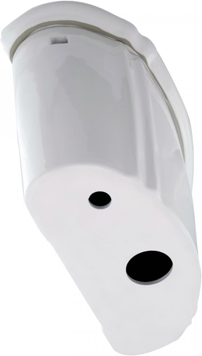 Renovators Supply Manufacturing High Tank Pull Chain Toilet Conversion Kit With White Ceramic High Tank 63 In. To 78 In. Adjustable Height Chrome Z Pipe