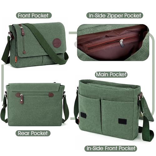 Image of Storite Sling Cross Body Travel Office Business Satchel Messenger One Side Shoulder Bag for Men & Women