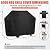 iCOVER Grill Cover 55in, 600D Heavy Duty with Mesh Air Vent, Waterproof Barbecue Gas Smoker Covers, UV and Fade Resistant, Fits Weber Char-Broil Nexgrill Brinkmann and More