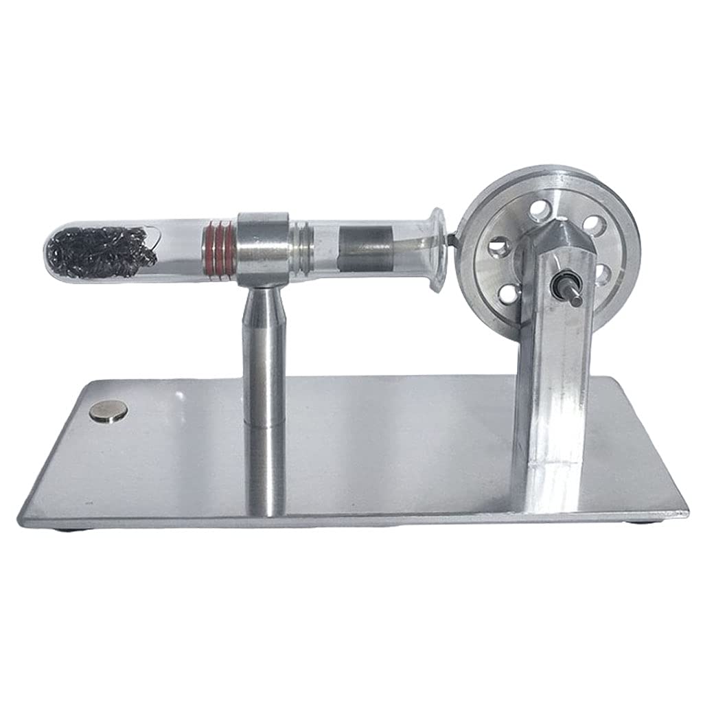 Buxuaaaa Multicolor Simple Hot Air Stirling Engine Motor Model Electricity Generator Educational Toy Miniature Generator