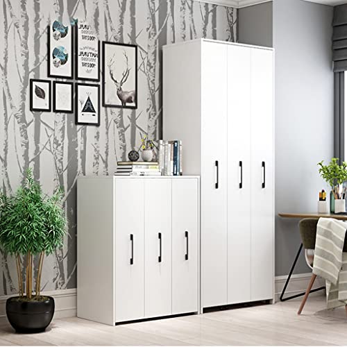 Fifor 3 Tier Bookcase With One Pulled Out Door Shelving Cabinet,Side Furniture/Space Saving Shelf,Adjustable Shelf Height For Office, Living Room (Size : 76 * 45 * 120Cm) #TOP4