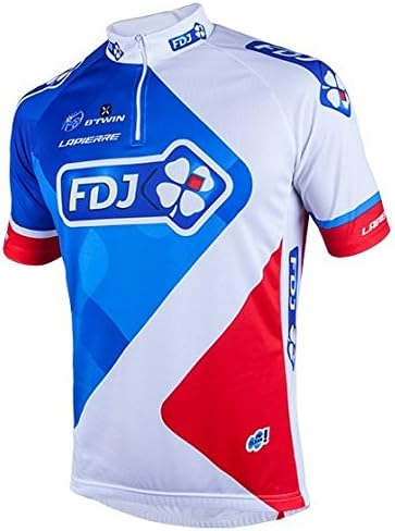 BTWIN FDJ Maglia, multicolore, L : Abbigliamento