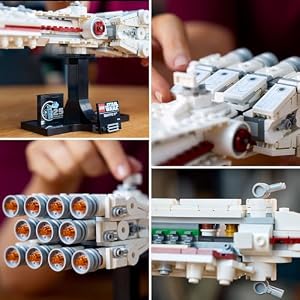 LEGO Star Wars: A New Hope Tantive IV - Creative Building Set for Adults - 25th Anniversary Starship Model - Collectible Build and Display Gift Idea for Star Wars Fans - 75376 — photo 3 of 6