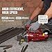 Happybuy Electric Hydraulic Rebar Cutter,1250W Portable Electric Rebar Cutter,Cutting up to 3/4 Inch #6 4-20mm Rebar within 4 Seconds,110V,with Easy to Carry Stainless Box(1250W RC-20)