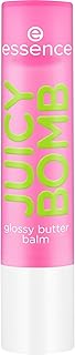 بلسم جوسي مرطب جوسي بومب لامع من ايسنس، رقم 03، لون وردي طبيعي، لامع ومشرق ومنعش، نباتي، خالٍ من البارابين وجزيئات البلاستيك الدقيقة والجسيمات النانوية، عبوة من قطعة واحدة (2.5 جم)