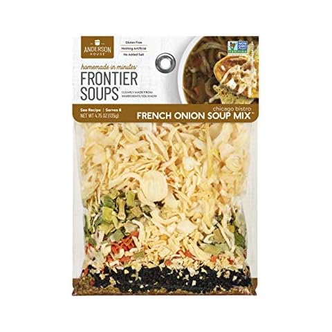 Frontier Soups Homemade In Minutes Soup Mix, Chicago Bistro French Onion, 4.75 Ounce Cover