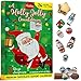 Madelaine Chocolate A Holly Jolly 2019 Christmas Countdown Advent Calendar, Filled With (6oz - 170g) 24 Solid Premium Milk Chocolate Christmas Themed Holiday Surprises (1 Pack)