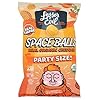 LESSEREVIL Organic Real Cheddar Space Ball Puffs Party Size, 7 OZ