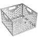 SHINESTAR Charcoal Basket, Firebox Basket for Oklahoma Joes Smoker, Highland. BBQ Smoker Accessories for Most Offset Smoker Grill, Stainless Steel Charcoal Box - 12 W x 12 D x 7.5 H
