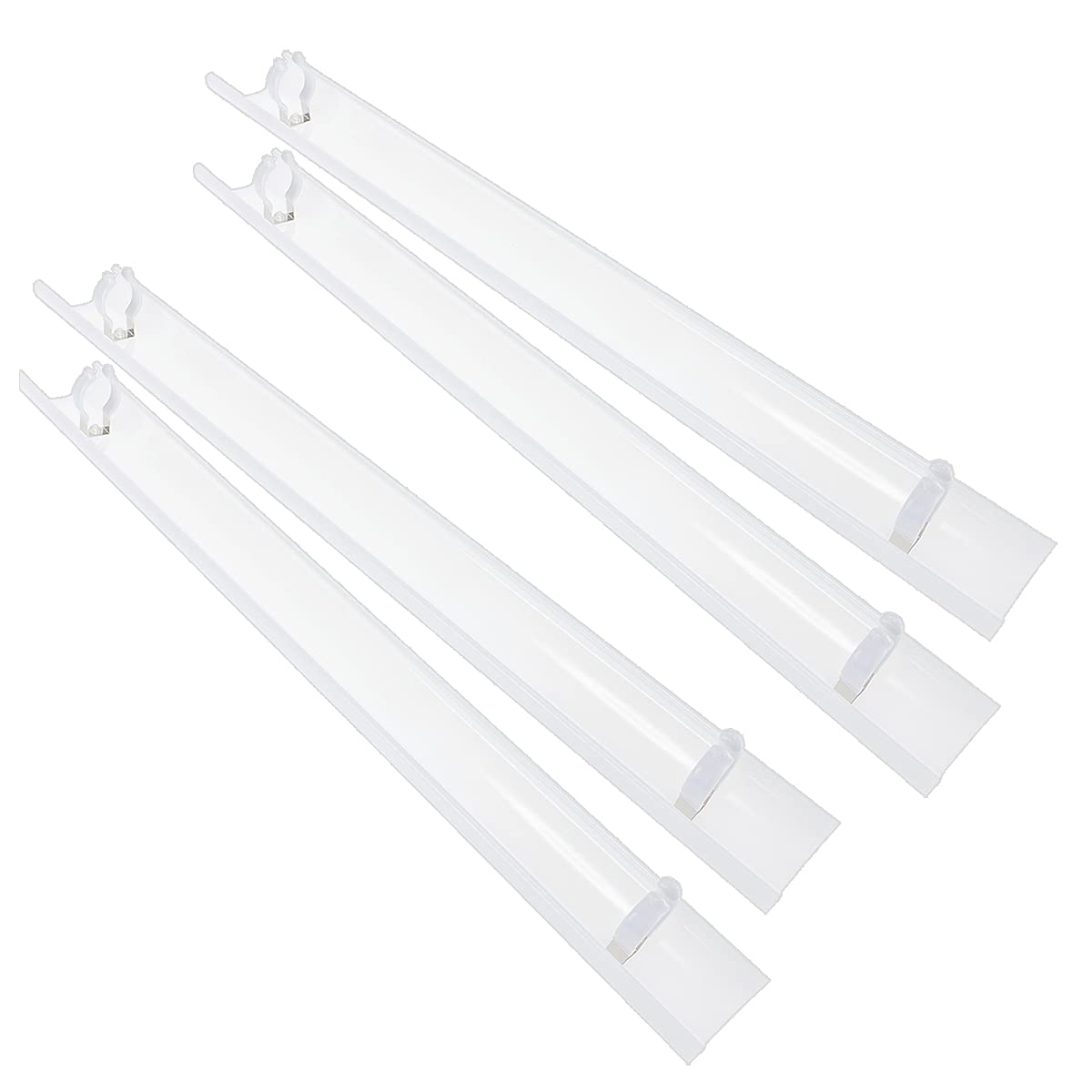 Amazon | 直管蛍光灯20形用防眩カバー 長さ58cm ポリカーボネート製(4