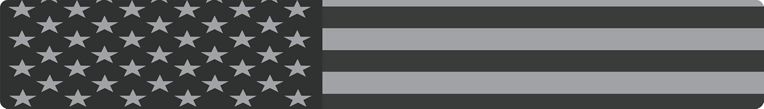 Black and Grey American Flag Club Car Precedent Golf Cart Front Name Plate. Fits Club Car Precedent Carts. Custom Made in The USA!! (Black & Grey Flag)