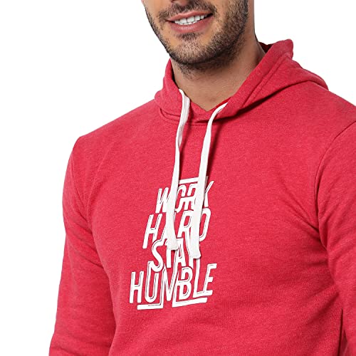 Image of CAHOOT Men's Printed Sweatshirt Regular Fit for Casual Wear | Full Sleeve | Cotton | Stylish Sweatshirt Crafted with Comfort Fit and High Performance for Everyday We