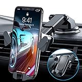 【Lieferungsinhalt】1x Saugnapf Halterung, 1x Lüftungs Clip, 1 x Klebe Pad für Armaturenbrett, 1x Bedienungsanleitung