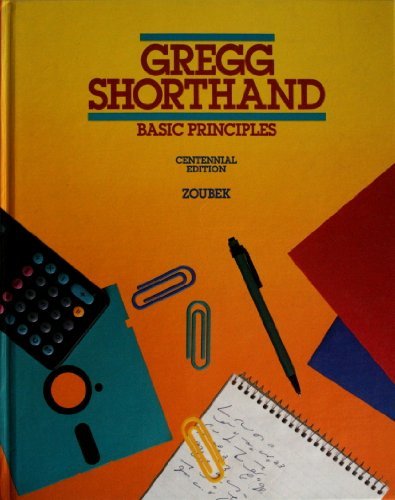 Gregg Shorthand Basic Principles 0070736642 Book Cover