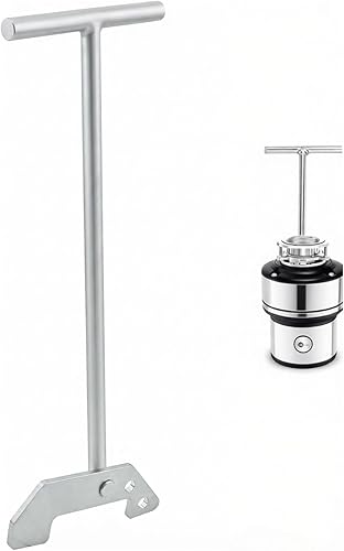 Llave de eliminación de basura, llave para desatascar basura compatible con Waste King, Moen e InSinkErator - para desalojar atascos o desorden