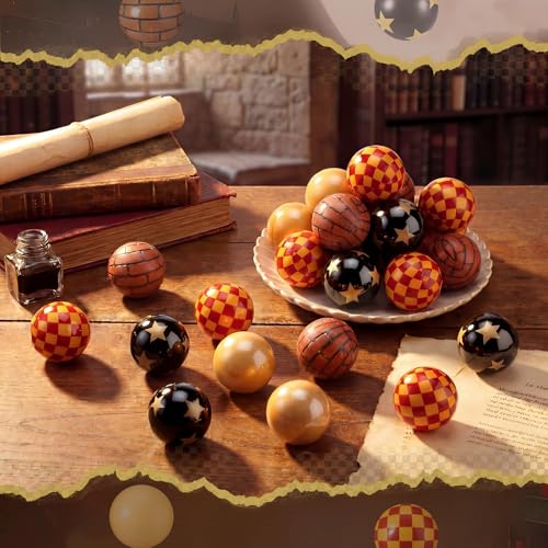 Image of 30 Pcs Wizard Party Favors Stress Balls Wizard Soft Foam Squeeze Ball Sensory Fidget Toys Gifts for Kids Birthday Party Supplies, Girl Boy Gifts Prizes, Finger Exercise, Goodie Bag Stuffer