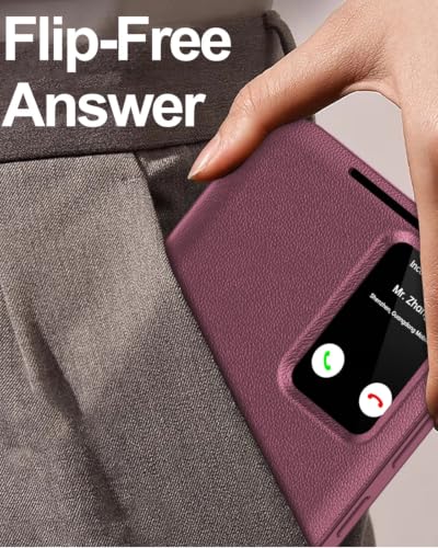 Image of for Samsung S26 Ultra Case with Smart Small Screen View, Smart View Cover | for Samsung Galaxy S26 Ultra S-View Phone Case, Smart View Flip Cover for Samsung S26 Ultra 5G with Smart Small Screen View