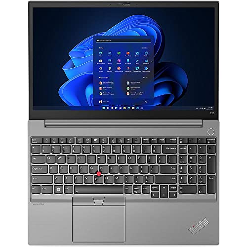 Lenovo 2023 Newest Thinkpad E15 Laptop, 15.6 Inch Fhd Display, Intel Core I5-1235U (10 Core), 24Gb Ram, 512Gb Ssd, Intel Iris Xe Graphics, Bluetooth, Windows 10 Pro, Bundle With Jawfoal Usb Webcam #TOP4