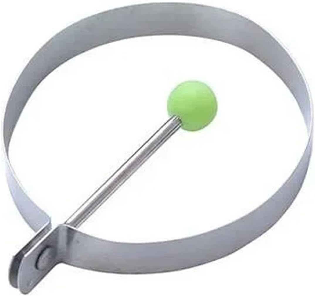 1-5 Loaded Baked Omelet Mold Cartoon Cake DIY Model Home Poached Egg Love Breakfast Abrasive Baking(Round)