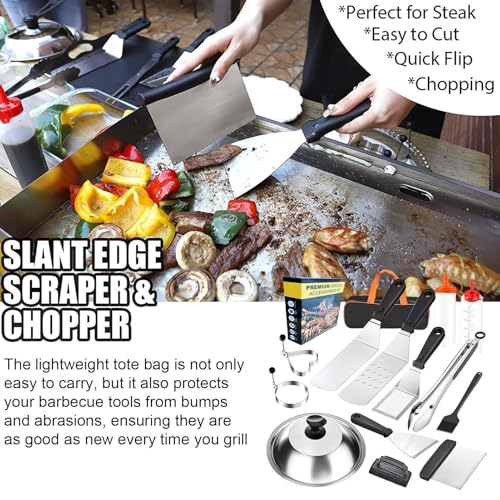 Kit de barbecue ensemble outils de cuisson extérieure pour viandes et légumes - 7