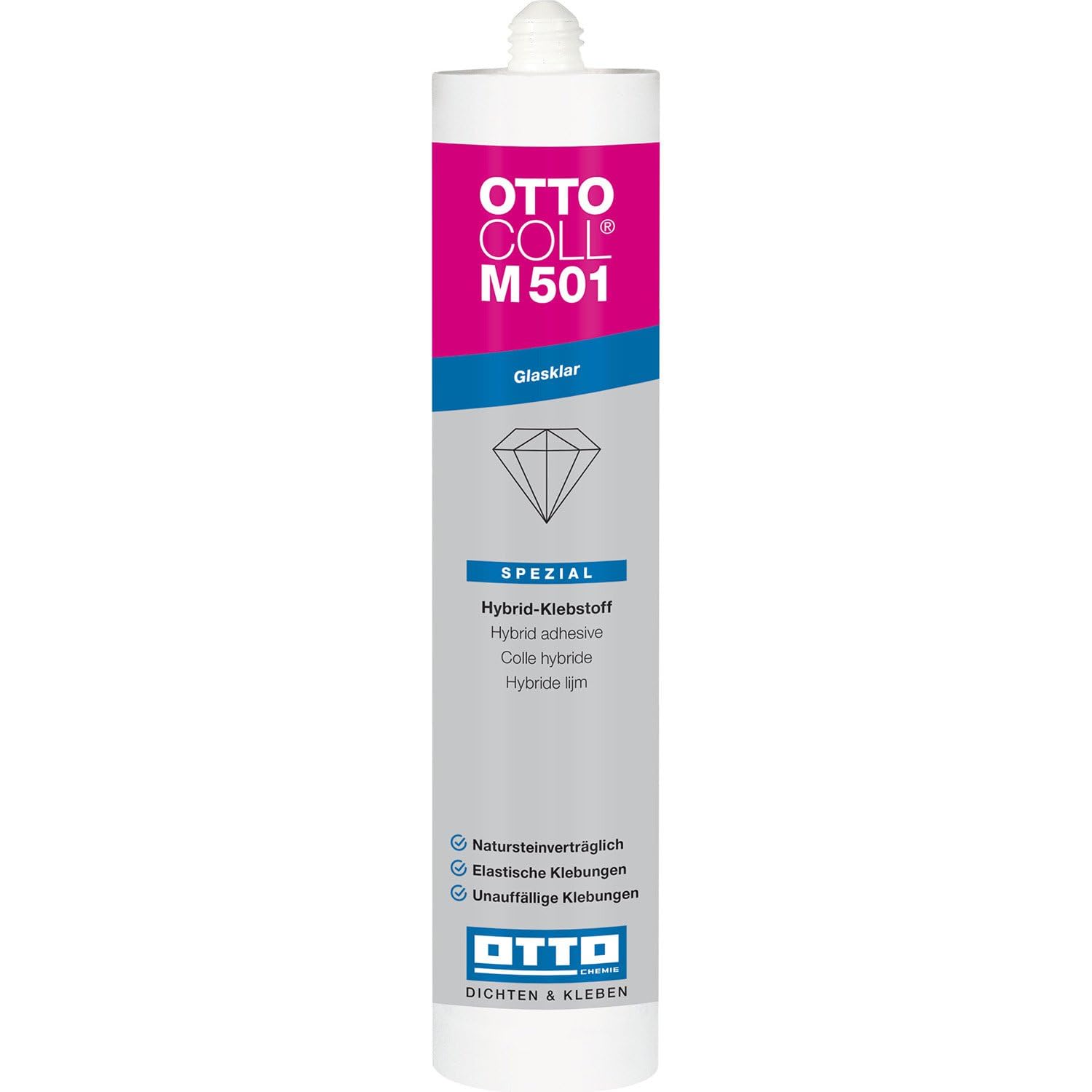 OTTO-CHEMIE Hybrid-Klebstoff 310 ml Kartusche, transparent, OTTOCOLL M 501