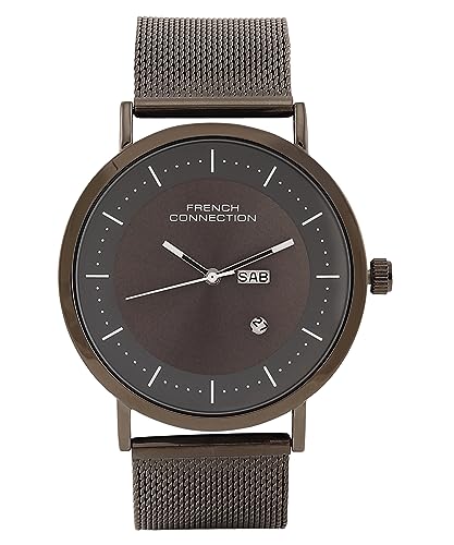 French Connection Spring-Summer 2023 Analog Gun Dial Mens Watch-FCN00044G (B0C6GY1CDY) Amazon Price History, Amazon Price Tracker