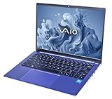 VAIO FS 14.1' All-Aluminum Laptop | Intel® Core™ i3-1215U (6-Core) | 8GB RAM | 512GB SSD | FHD Matte Display | THX® Spatial Audio | Fingerprint & Windows Hello IR Camera | Windows 11 Home | Blue