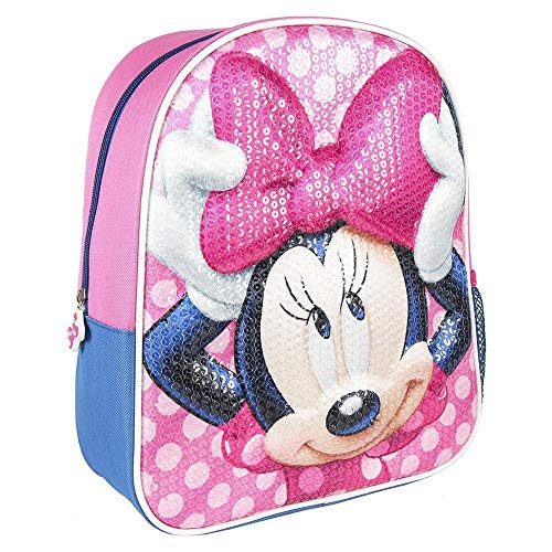 Cerdá: Mochila Infantil Spiderman 3D de Color Rosa   Licencia Oficial Disney Studios