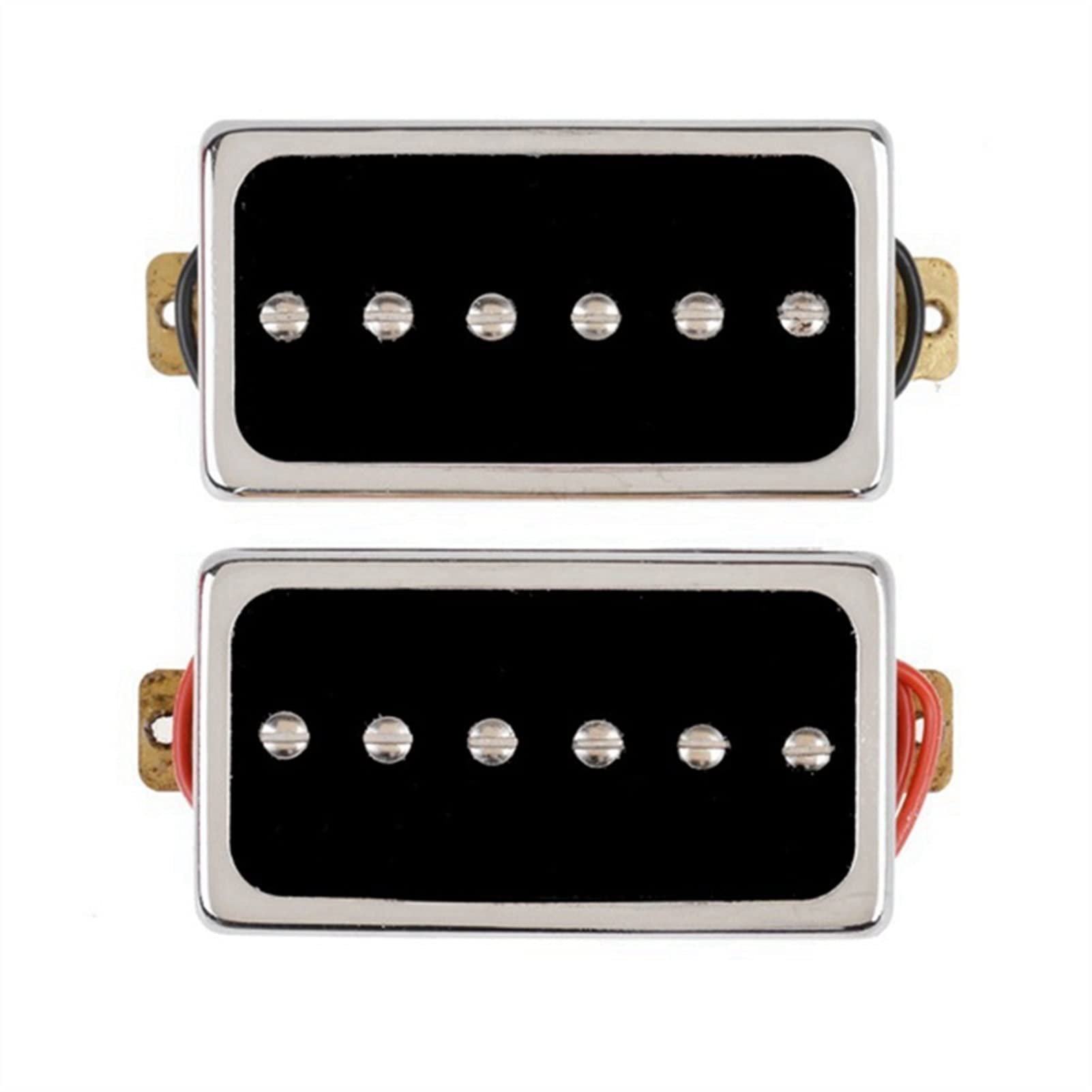 Humbuckers 2 Pcs P90 Pickup De Guitarra Eléctrica Tamaño De Humbucker Pickup Y Puente De Bobina Única