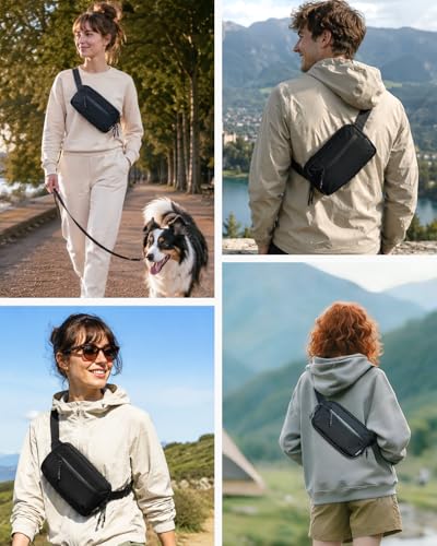 Ziluna 2L Tactical Belt Bag with RFID Blocking — view 2