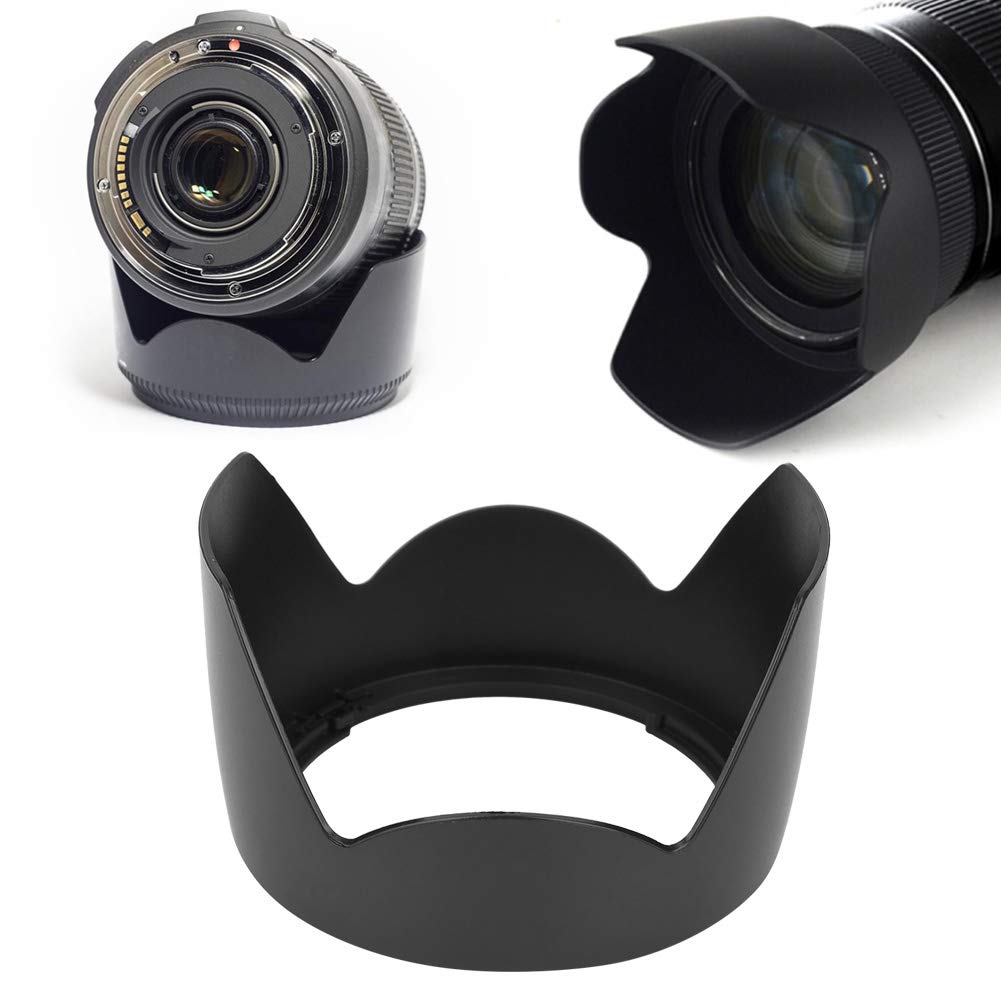 EW 83J ABS Lens Hood for EF S 17 55mm F 2.8 IS USM, Made of ABS Material, Lens Hood, Lens Hood