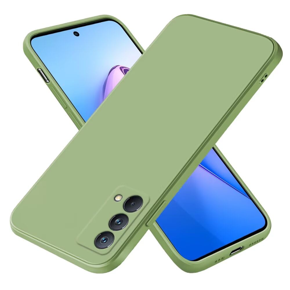 EASSGU Case for Realme GT Master Edition (6.43" inches), Soft TPU Silicone Case Cover - Matcha Green