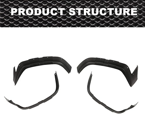 Miniatura 2 de Guardabarros delantero y trasero para guardabarros de barro, 4 unidades compatibles con Honda TRX400FW Foreman FOURTRAX (95 y 96 son grises)