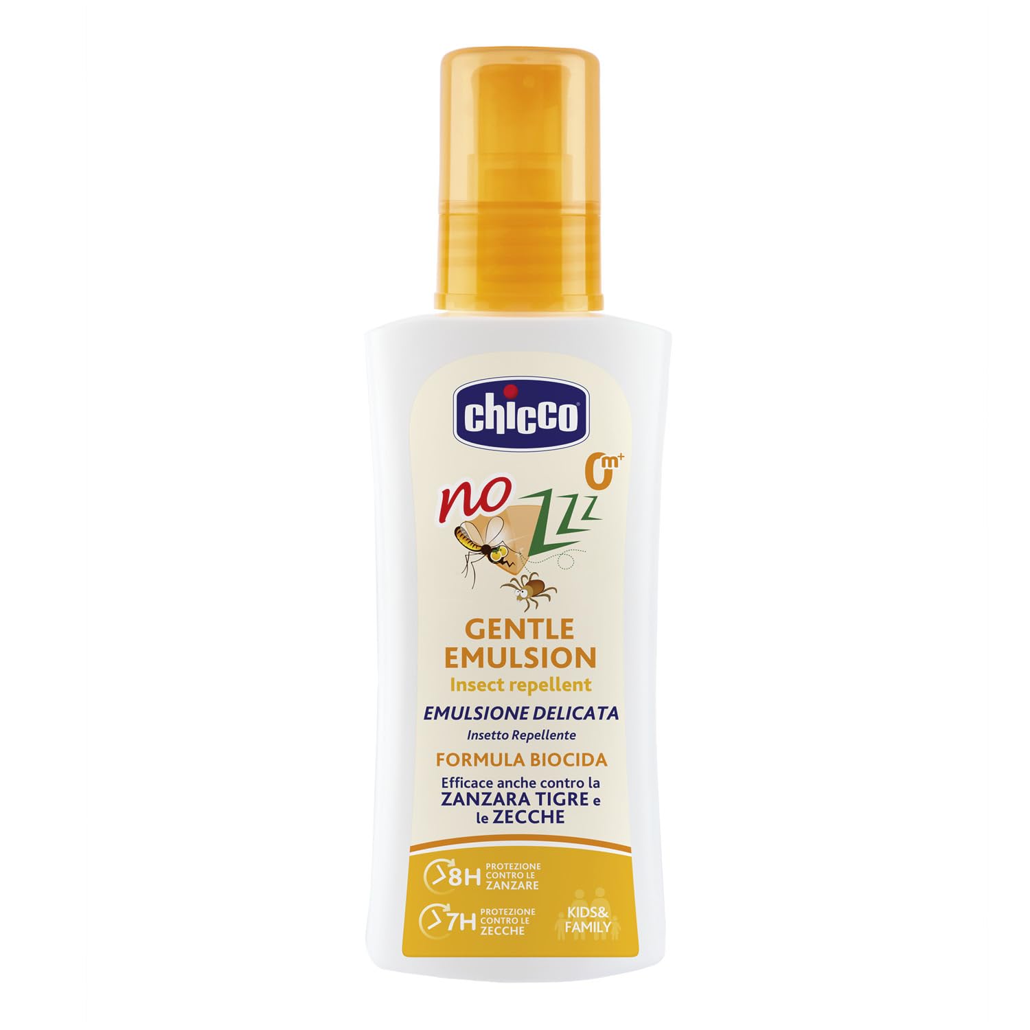 CHICCO Lozione Insetto Repellente 100 ml protezione delicata bambini 0 mesi