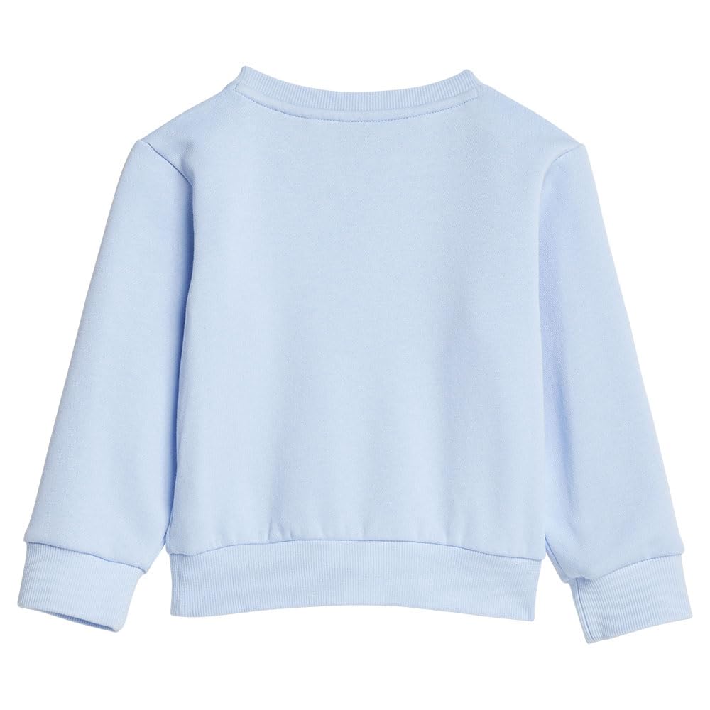 adidas Mixte bébé Essentials Linear Logo Jogger Track Suit, glow blue/white, 2-3 Years