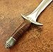 Halfling Sword with Sheath, Ancient Greet Short Sword, Greek Xiphos Sword, Roman Gladius Sword Real with Leather Handle, Roman Sword