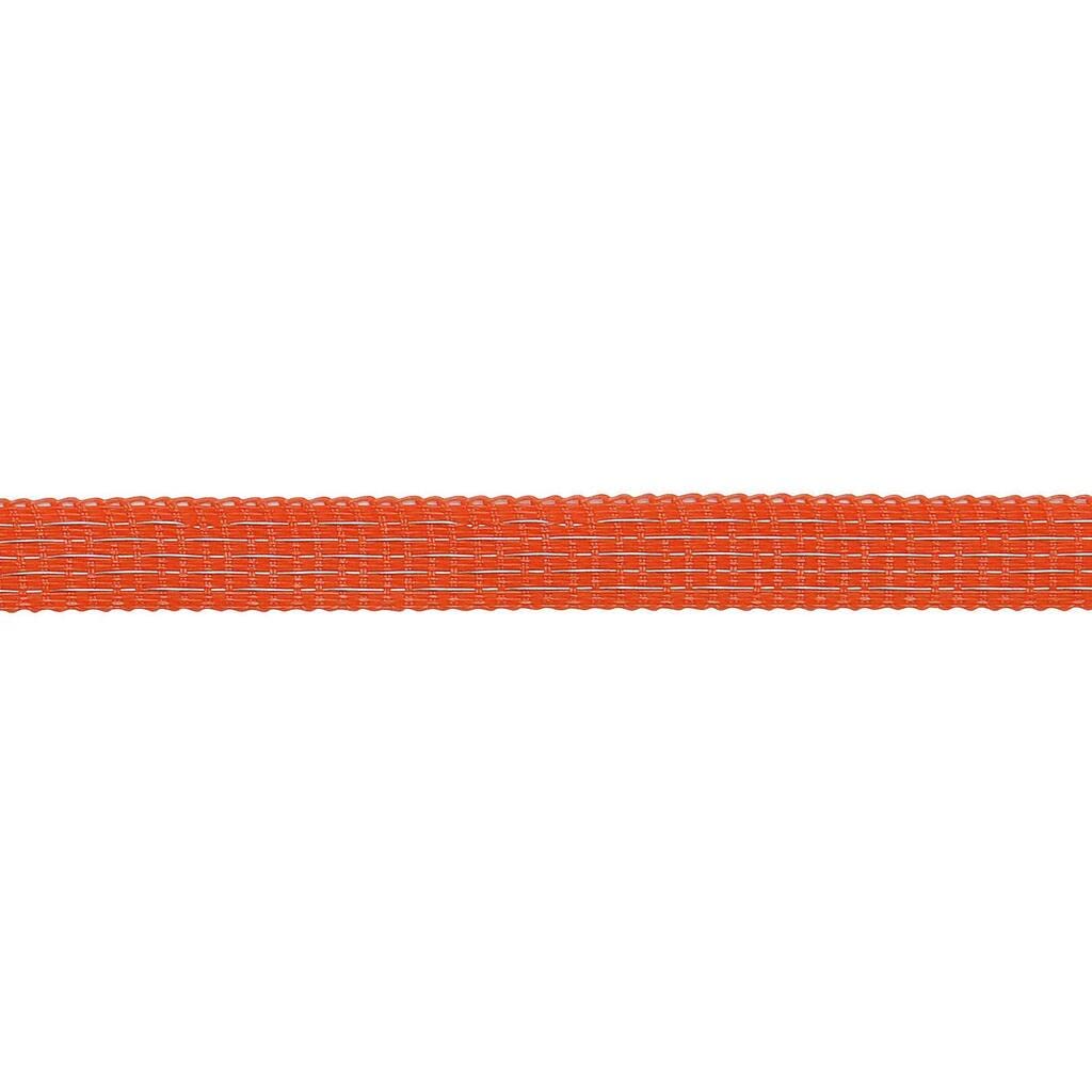 La zappa Nastro recinto elettrico per Bovini ed Equini Fettuccia 200 m (Arancione 40 mm)