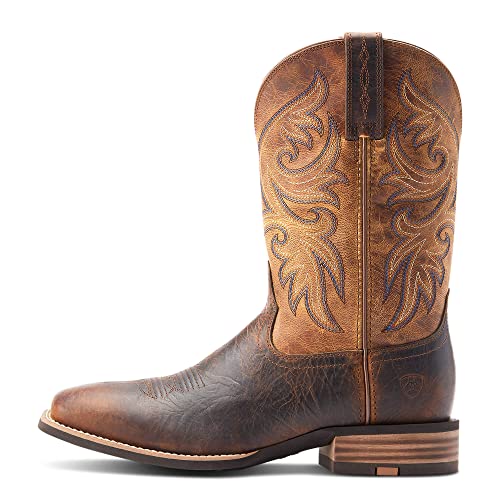 ARIAT ARIAT BMVY9 Mens Slingshot Western Boot Bartop Brown/Trusty Tan 8.5 Wide