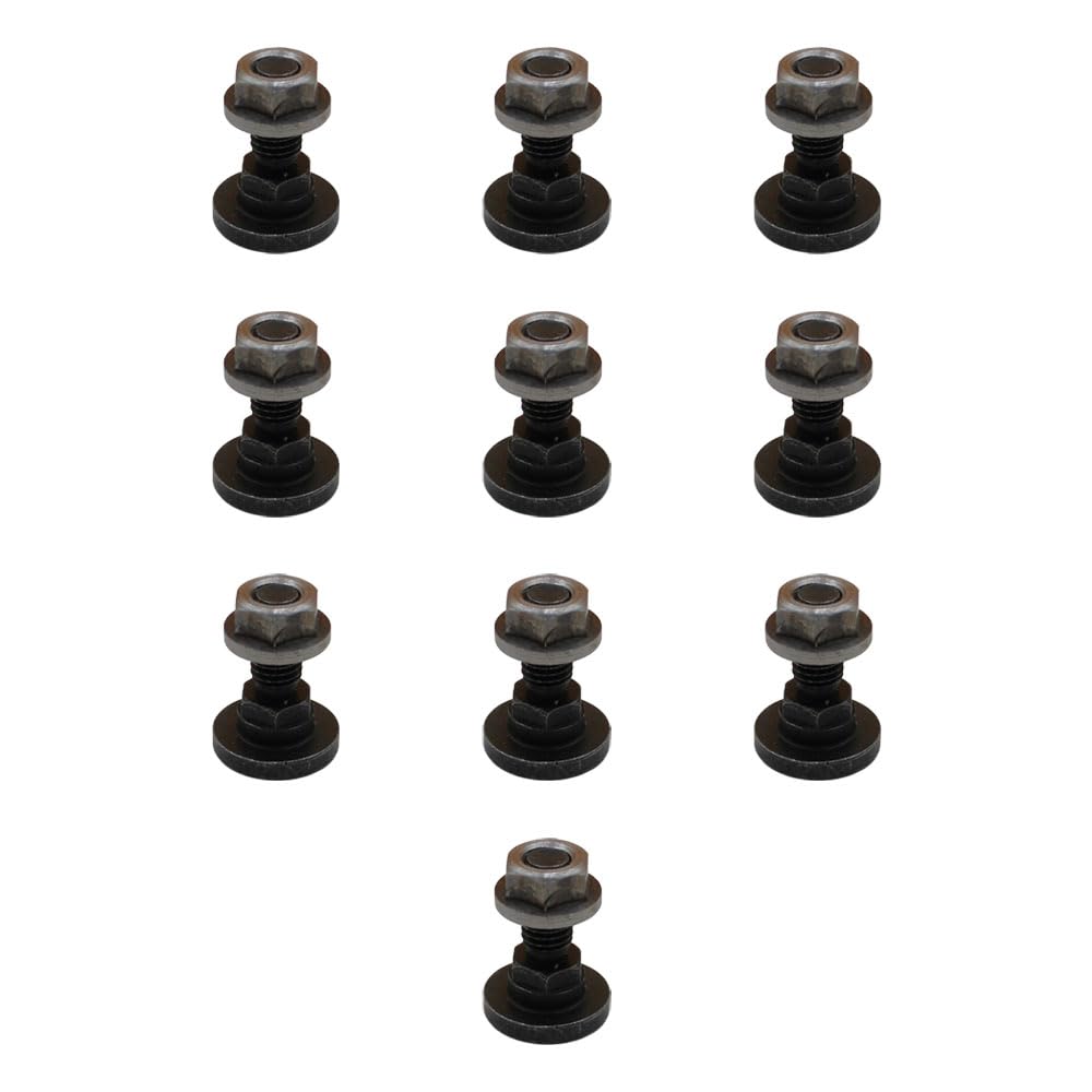 Disc Mower Blade Bolt Kit (10 Pack) Fits Ford/New Holland Replaces 697552