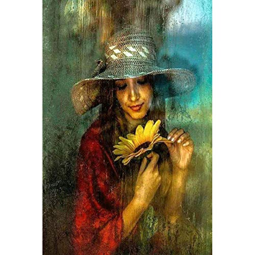 Broderie diamant tournesol fille en kit cadeau créatif pour adulte