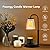 Candle Warmer Lamp With Timer,Electric Adjustable Dimmable Candle Warmer,Wax Melt Lamp for Jar Candles with 2 Bulbs, Christmas House Warming Birthday Gifts for Women Mom,Home Decor for Bedroom,Black