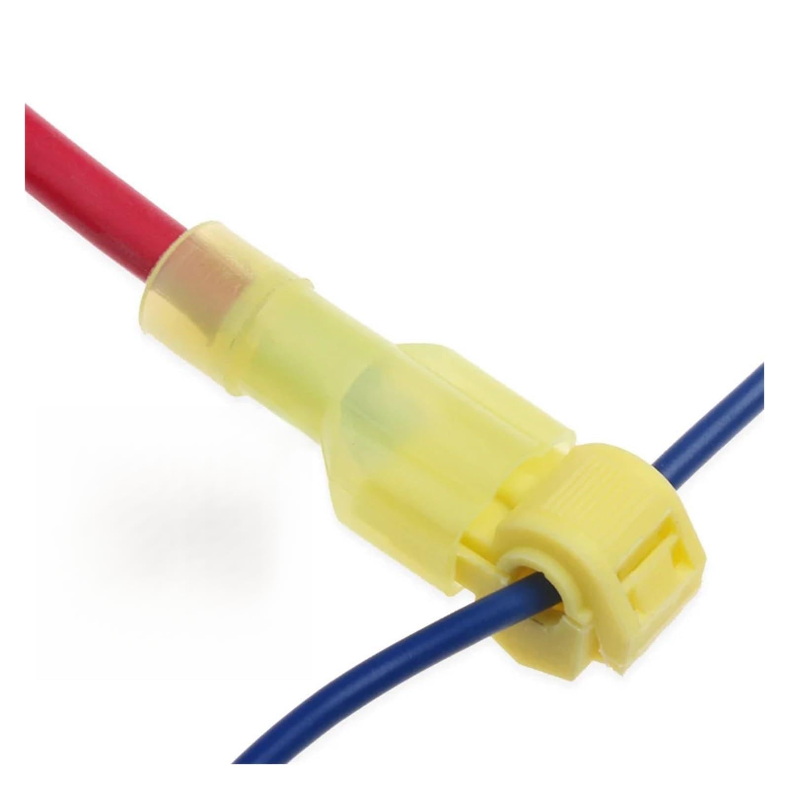 100Pcs Lock Electrical Cable Wire Connectors Quick Splice Lock Wire Convenient Terminals Crimp For 4.0mm2