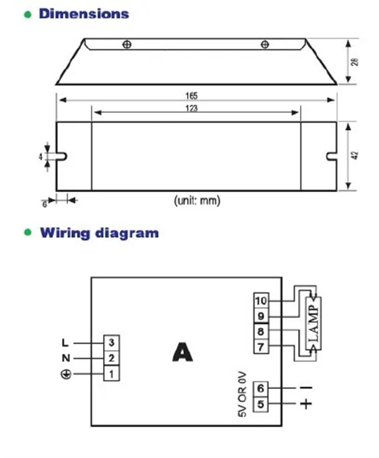 Lámpara germicida Lámpara UV balastro electrónico RW11-800-55 Lámpara UV 55W